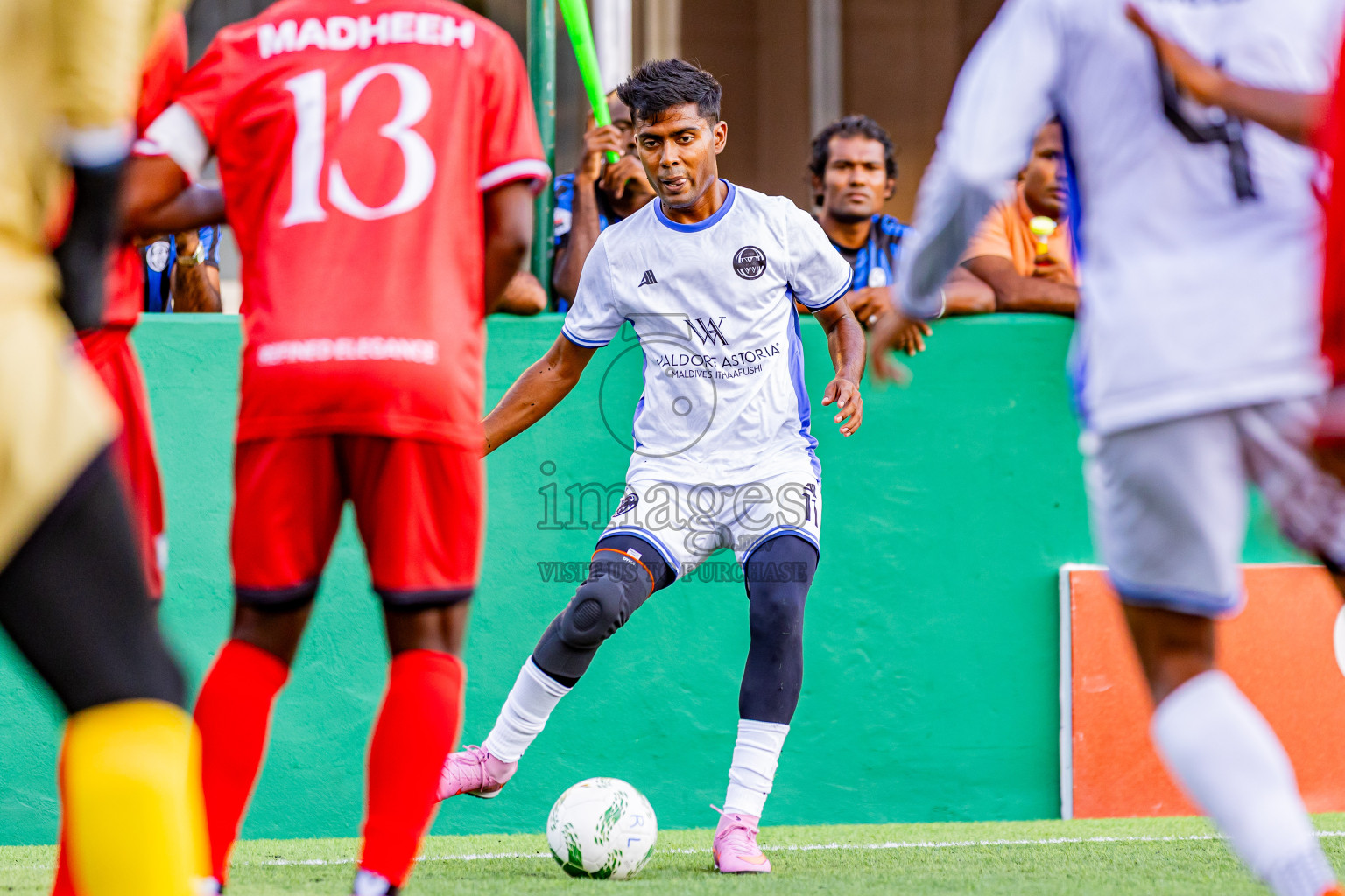 Waldorf Astoria vs Ozen Maadhoo in Resort League 2025 (South Male Zone) day 5 was held on Thursday, 2nd October 2025 in Crossroads's Maldives, Photos: Areef Adam / images.mv