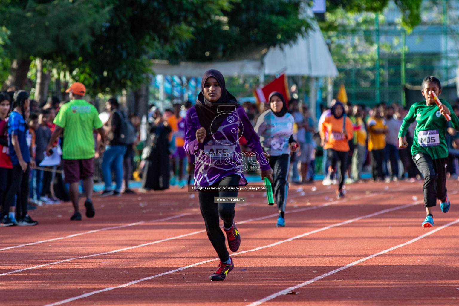 Day 2 of Inter-School Athletics Championship held in Male', Maldives on 24th May 2022. Photos by: Maanish / images.mv