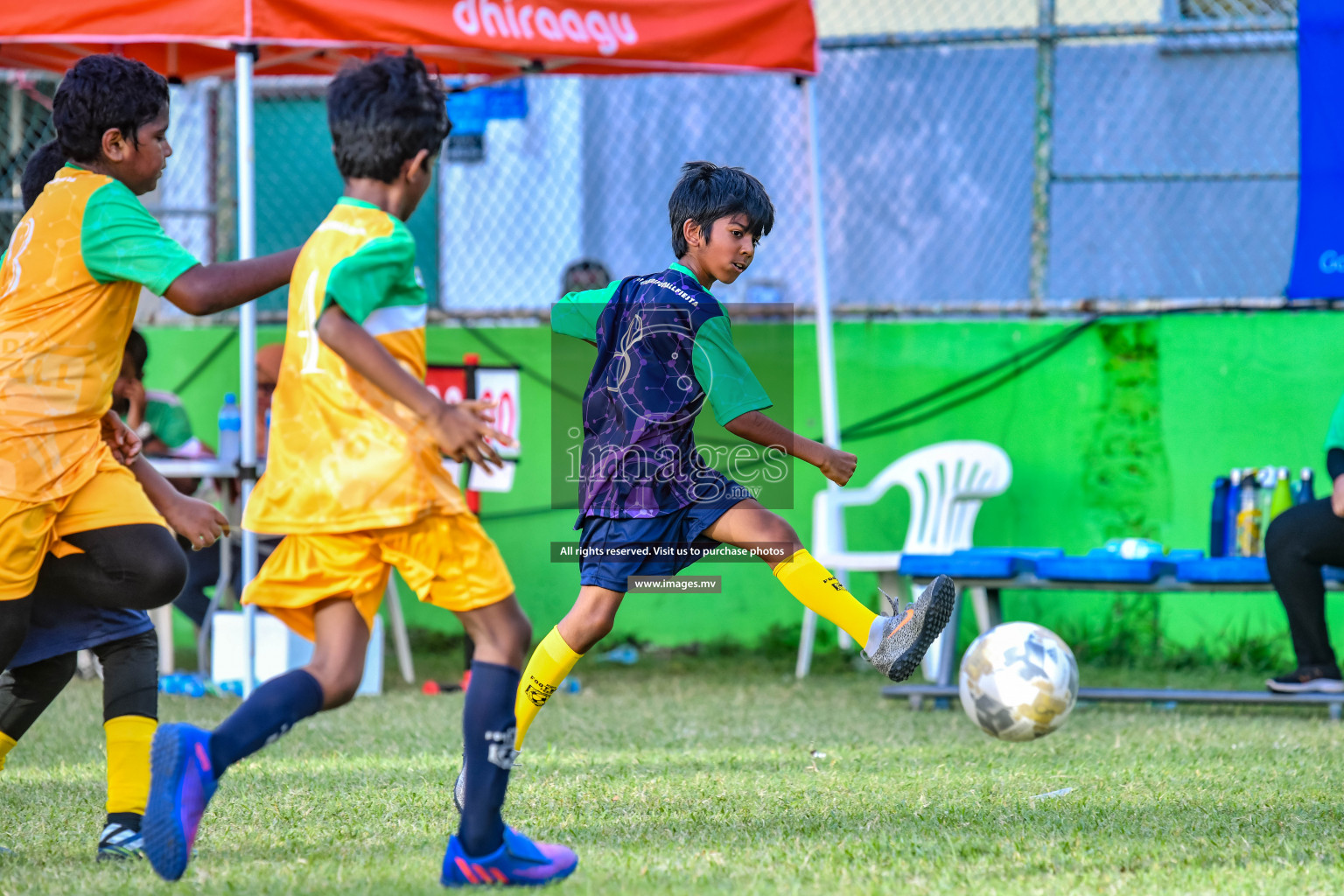 Day 2 of Milo Kids Football Fiesta 2022 was held in Male', Maldives on 20th October 2022. Photos: Nausham Waheed/ images.mv