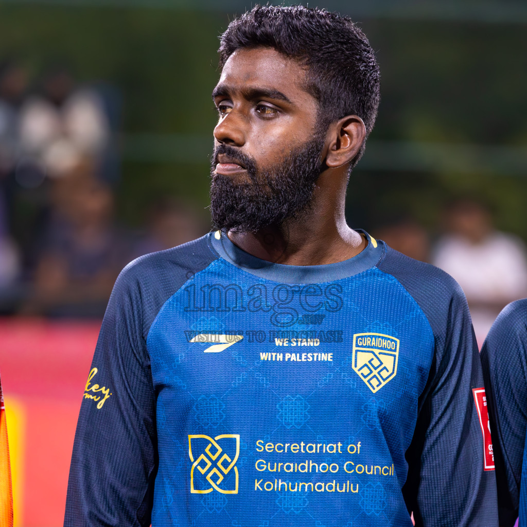 Th Guraidhoo vs Th Veymandoo in Day 15 of Golden Futsal Challenge 2024 was held on Monday, 29th January 2024, in Hulhumale', Maldives
Photos: Ismail Thoriq / images.mv