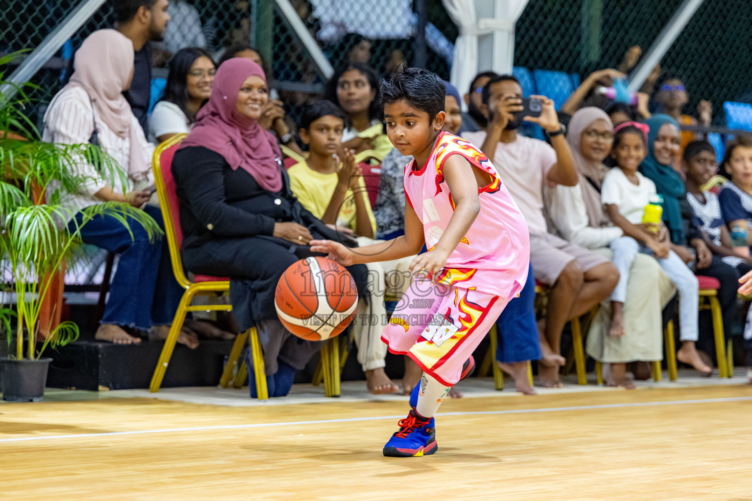 Milo 5 x 5 Junior Challenge 2025 - Basketball tournament held in Basketball Training Center, Male', Maldives on Thursday, 09th October 2025. 
Photo by: Hassan Simah / Images.mv