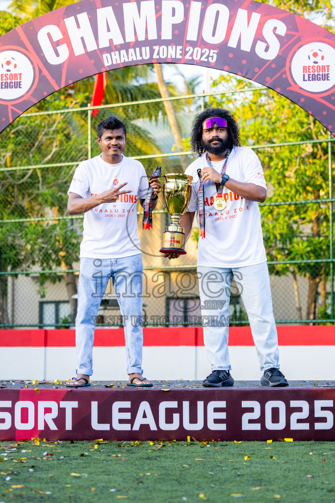 Final of Resort League 2025 (Dhaalu Zone) was held on Saturday, 24th May 2025 in Niyama Private island, Dhaalu Atoll, Maldives. Photos: Nausham Waheed / images.mv