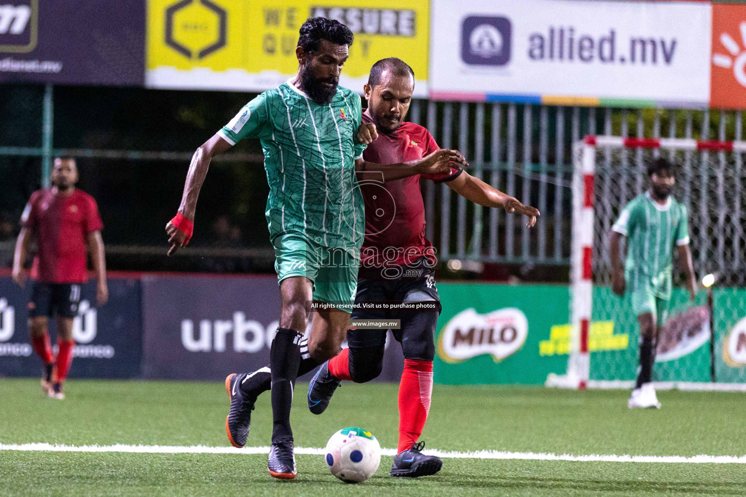 ACC RC vs CLUB MYS in Club Maldives Cup Classic 2023 held in Hulhumale, Maldives, on Tuesday, 01st August 2023 Photos: Ismail Thoriq / images.mv