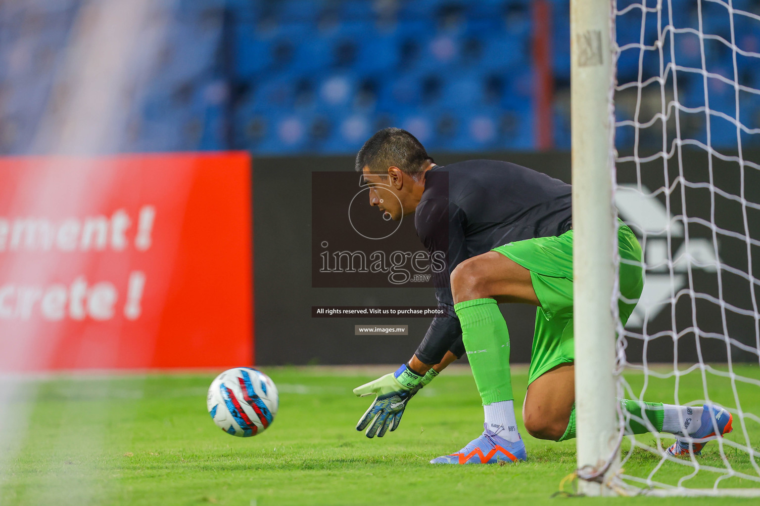 Lebanon vs India in the Semi-final of SAFF Championship 2023 held in Sree Kanteerava Stadium, Bengaluru, India, on Saturday, 1st July 2023. Photos: Nausham Waheed / images.mv