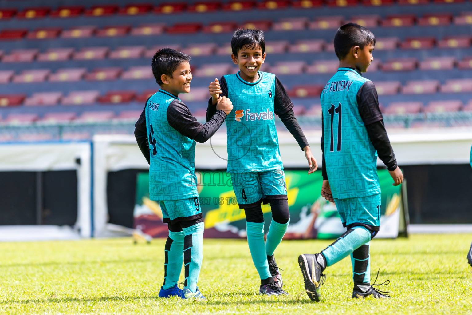 Day 2 of Under 10 MILO Academy Championship 2024 was held at National Stadium in Male', Maldives on Saturday, 27th April 2024. Photos: Nausham Waheed / images.mv