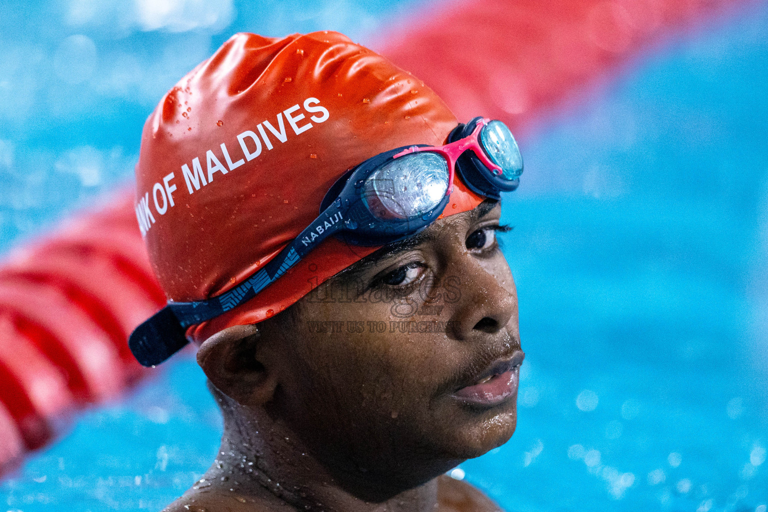 Day 1 of 20th Inter-school Swimming Competition 2024 held in Hulhumale', Maldives on Saturday, 12th October 2024. Photos: Ismail Thoriq / images.mv