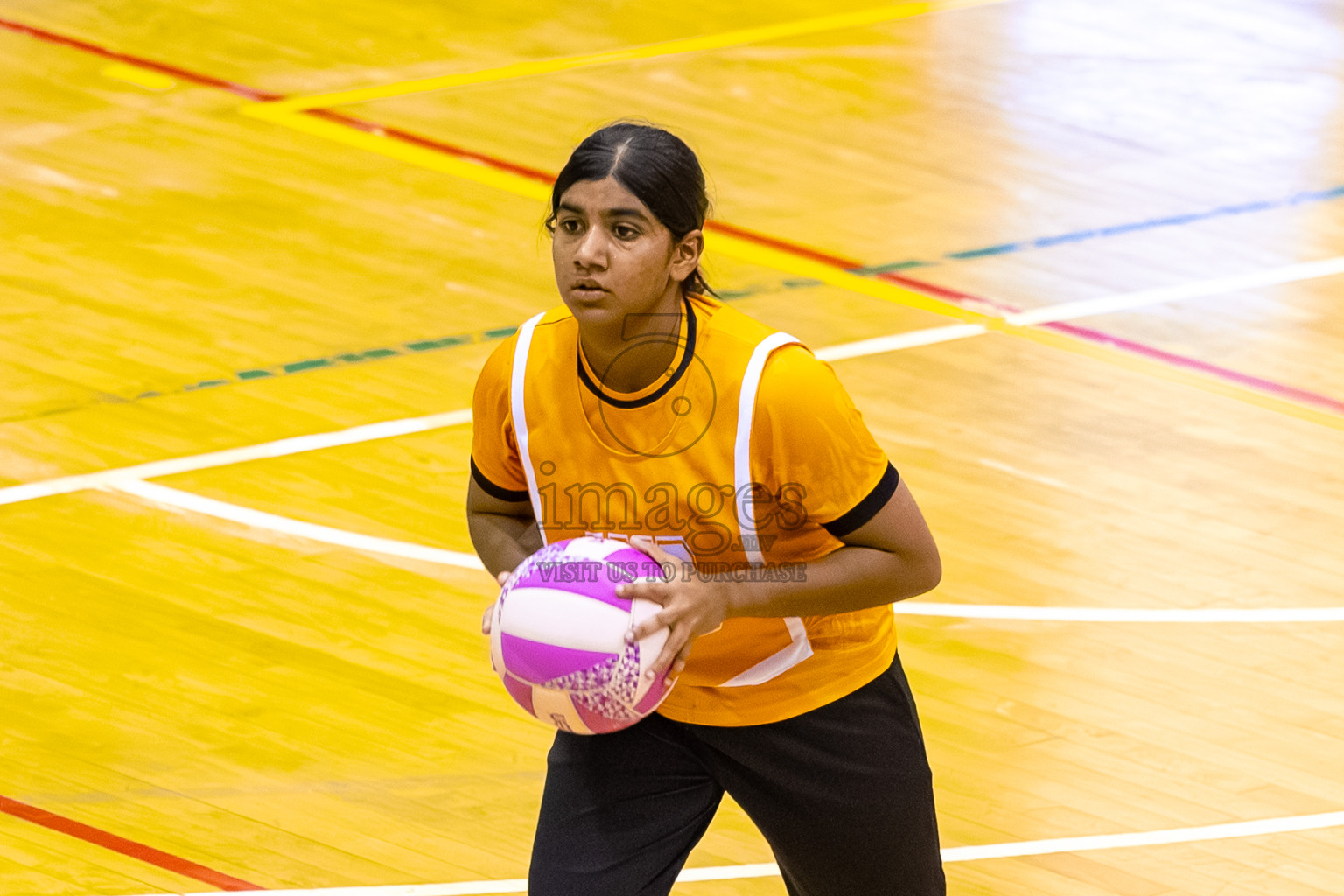 C Matrix vs Youth United SC in the Semi-finals of 24th Milo Netball Association Championship was held in Social Center at Male', Maldives on Wednesday, 10th September 2025. Photos: Mohamed Mahfooz Moosa / images.mv