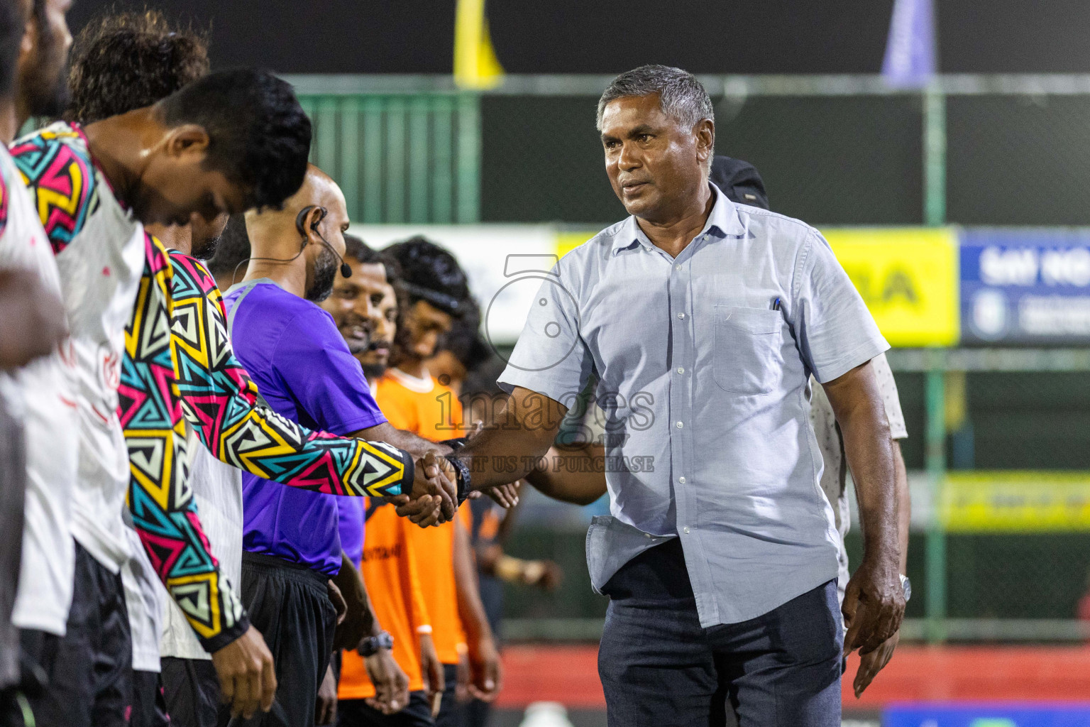 Th Hirilandhoo vs Th Madifushi in Day 15 of Golden Futsal Challenge 2024 was held on Monday, 29th January 2024, in Hulhumale', Maldives Photos: Nausham Waheed / images.mv