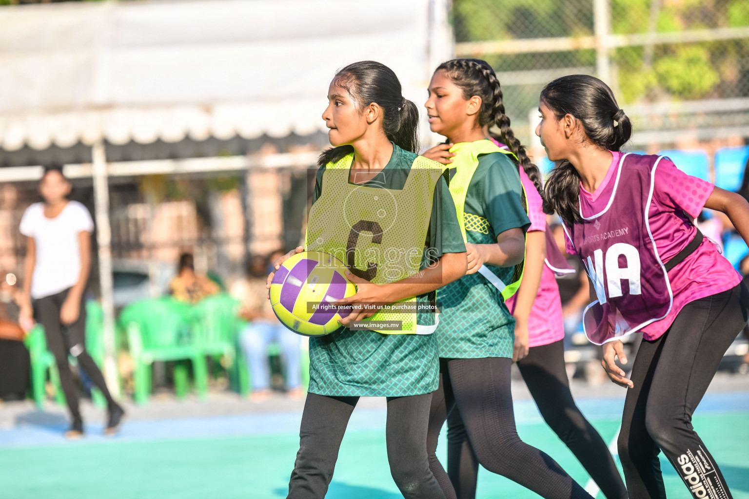 Day2  of Junior Netball Championship 2022 on 5 March 2022 held in Male', Maldives. Photos by Nausham Waheed.