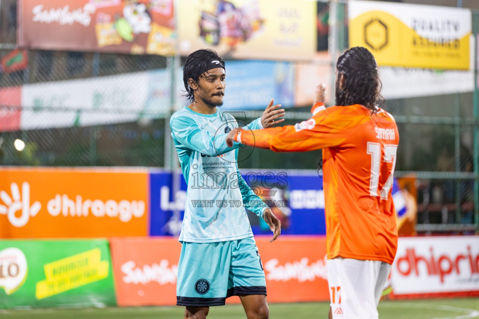 TEAM FSM vs CLUB TTS in Club Maldives Cup 2024 held in Rehendi Futsal Ground, Hulhumale', Maldives on Tuesday, 1st October 2024. Photos: Hassan Simah / images.mv