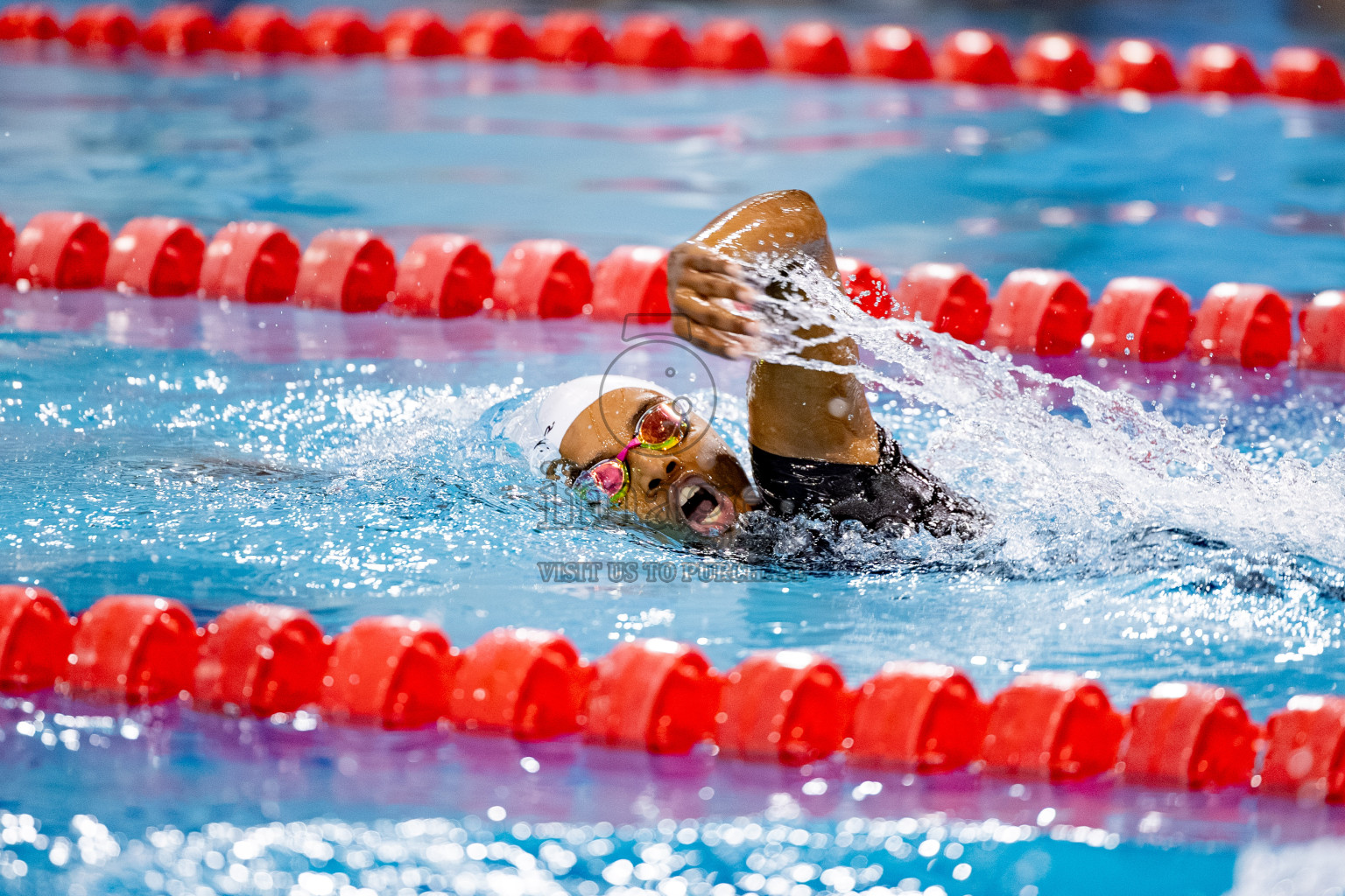Day 6 of BML 21st Interschool Swimming Competition 2025 was held in Hulhumale' Swimming Pool, Hulhumale', Maldives on Thursday, 16th October 2025.
Photos: Hassan Simah / images.mv
