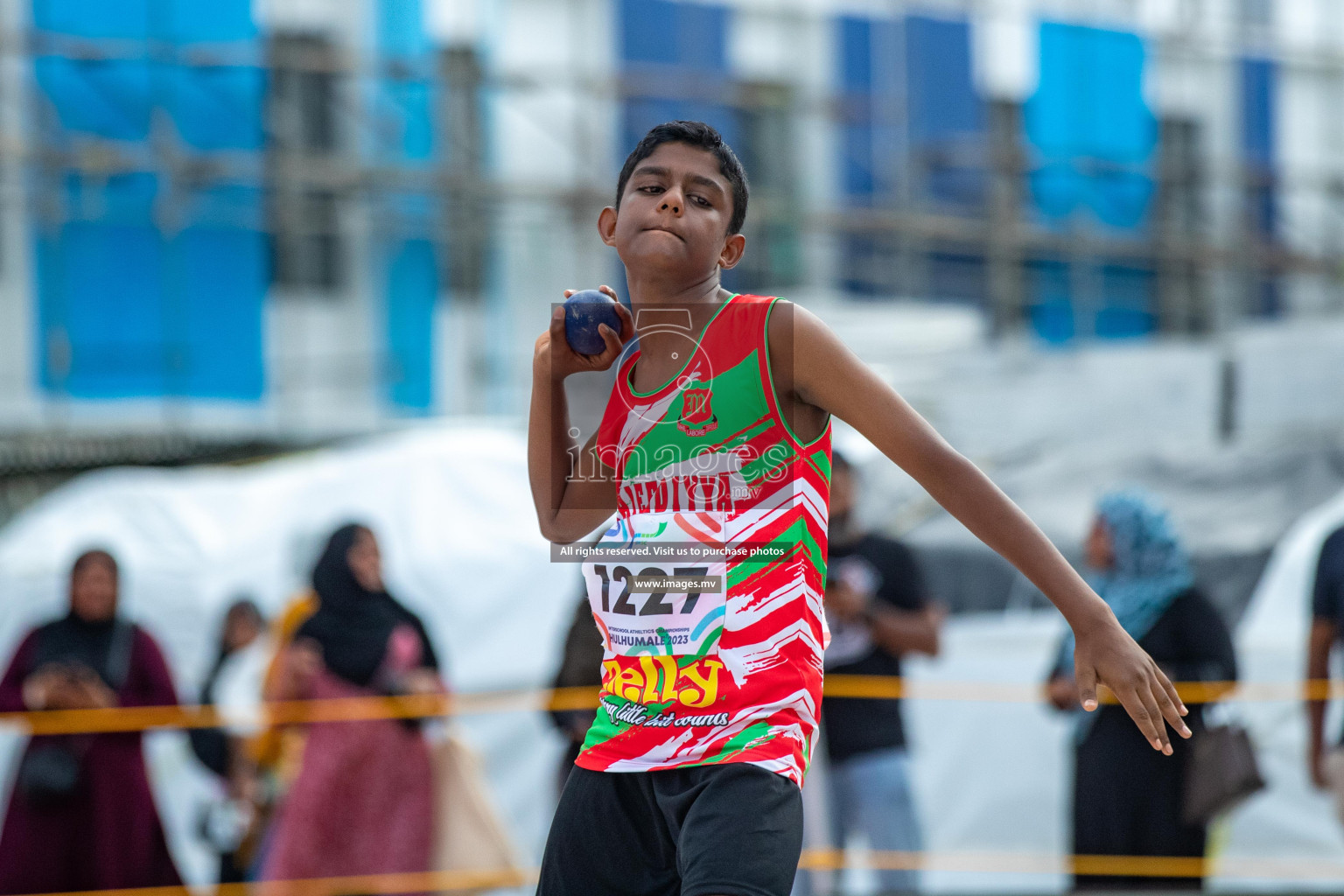 Day three of Inter School Athletics Championship 2023 was held at Hulhumale' Running Track at Hulhumale', Maldives on Tuesday, 16th May 2023. Photos: Nausham Waheed / images.mv