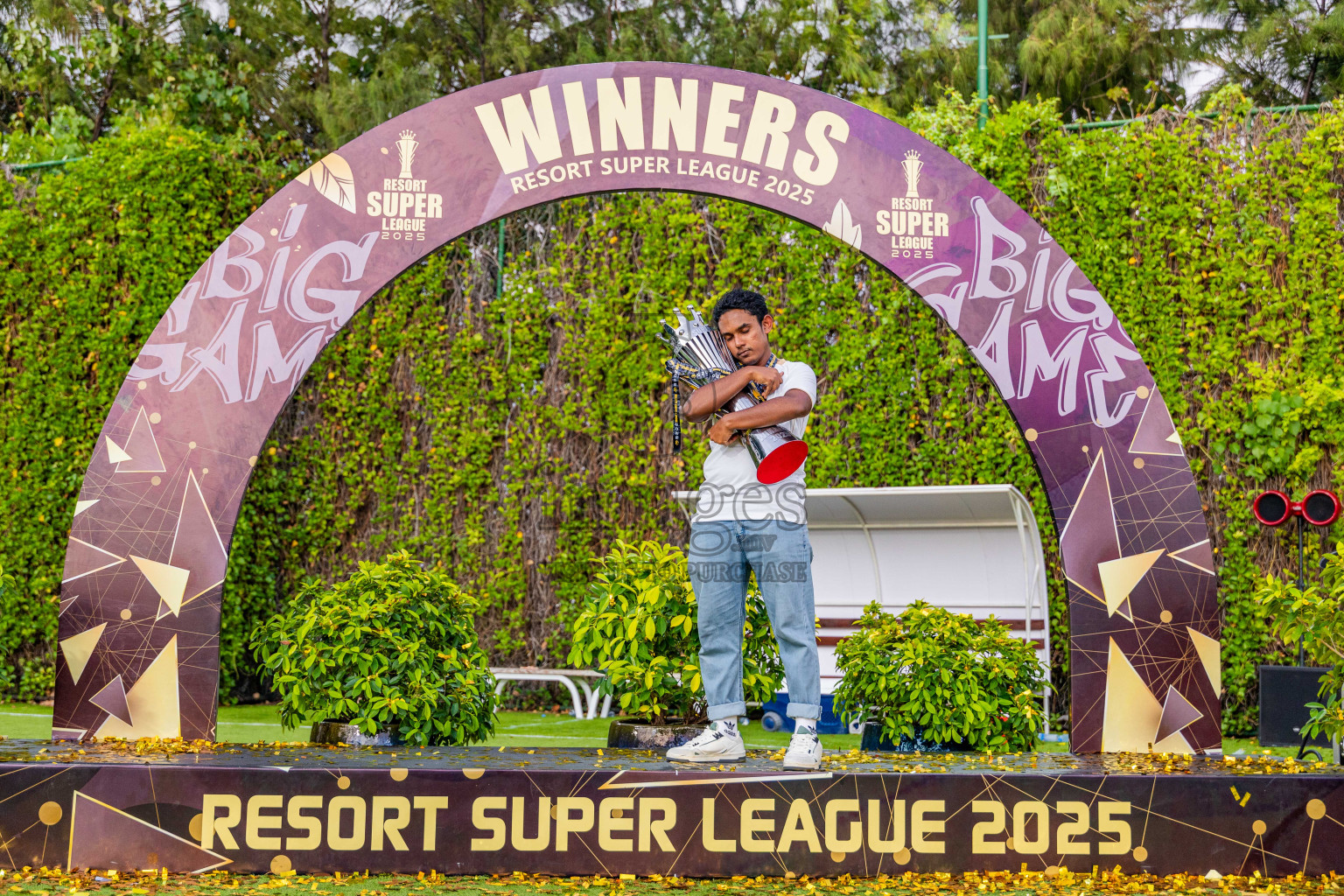 Conrad Maldives vs Joali Maldives in the Final of Resort Super League 2025 was held on Wednesday, 5th November 2025 in Jumeirah Olhaheli Island Maldives, Photos: Areef Adam / images.mv