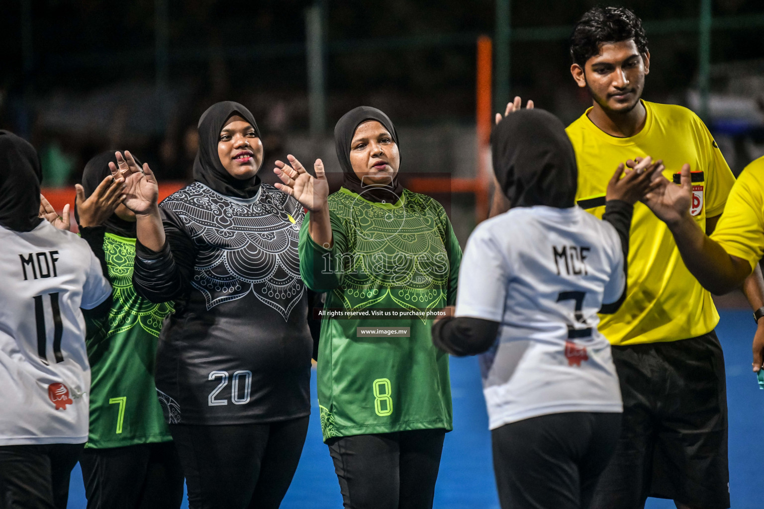 Day 5 of Milo 6th Inter Office Handball Tournament 2022 - Photos by Nausham Waheed