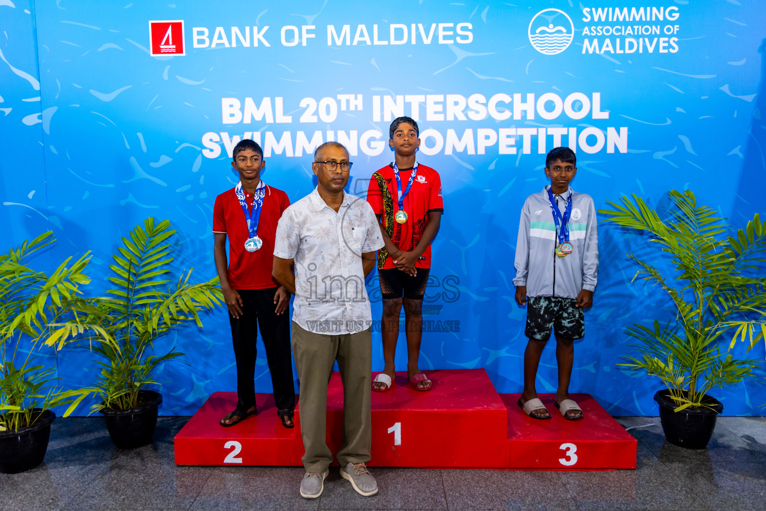 Day 5 of 20th Inter-school Swimming Competition 2024 held in Hulhumale', Maldives on Wednesday, 16th October 2024. Photos: Nausham Waheed / images.mv