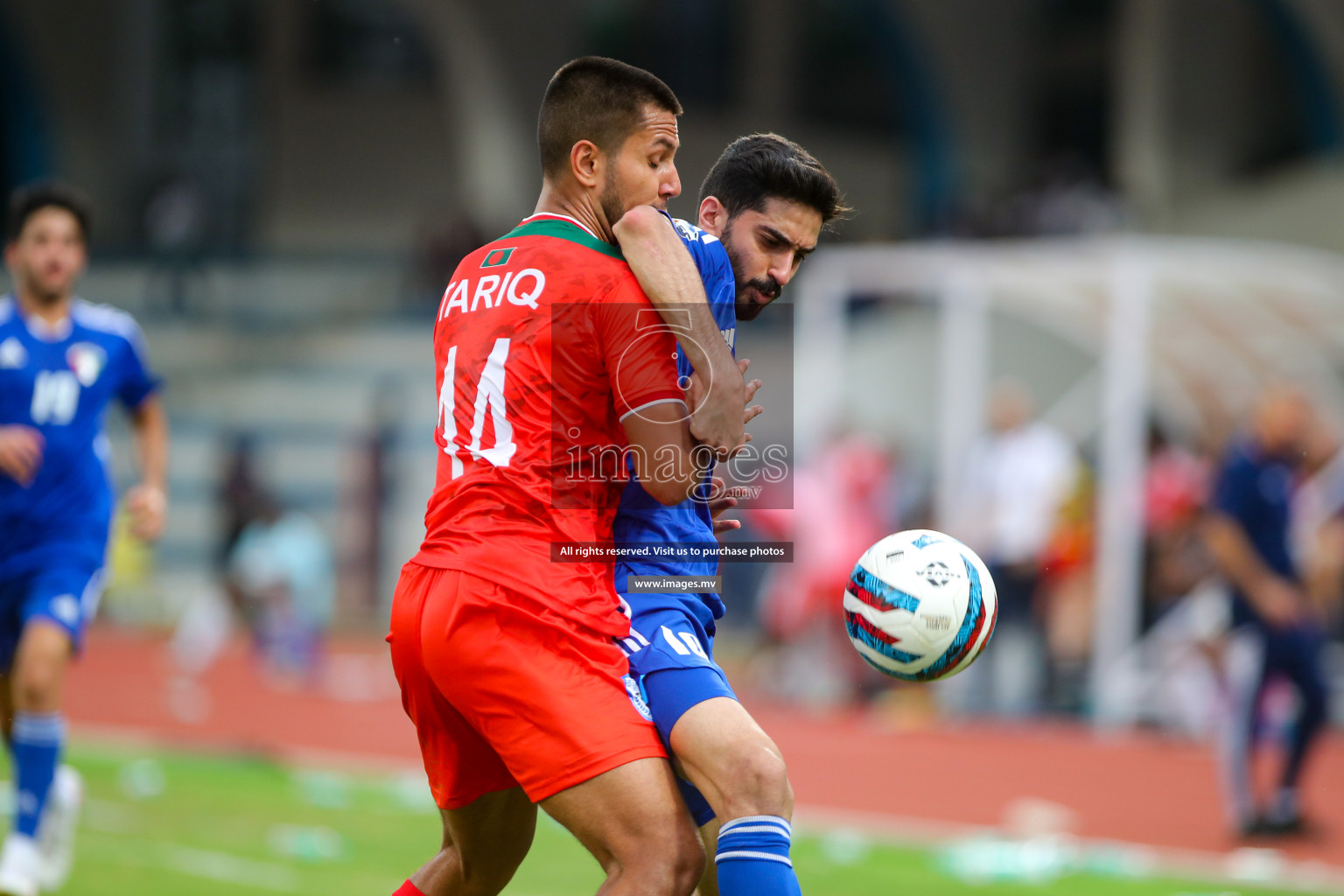 Kuwait vs Bangladesh in the Semi-final of SAFF Championship 2023 held in Sree Kanteerava Stadium, Bengaluru, India, on Saturday, 1st July 2023. Photos: Nausham Waheed, Hassan Simah / images.mv