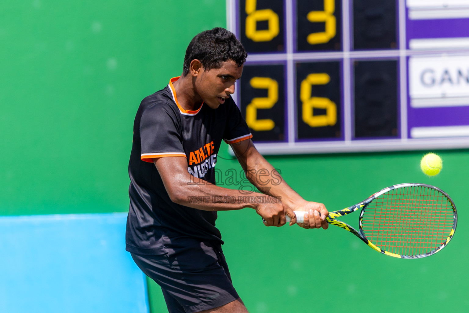 Day 8 of ATF Maldives Junior Open Tennis was held in Male' Tennis Court, Male', Maldives on Thursday, 19th December 2024. Photos: Nausham Waheed/ images.mv