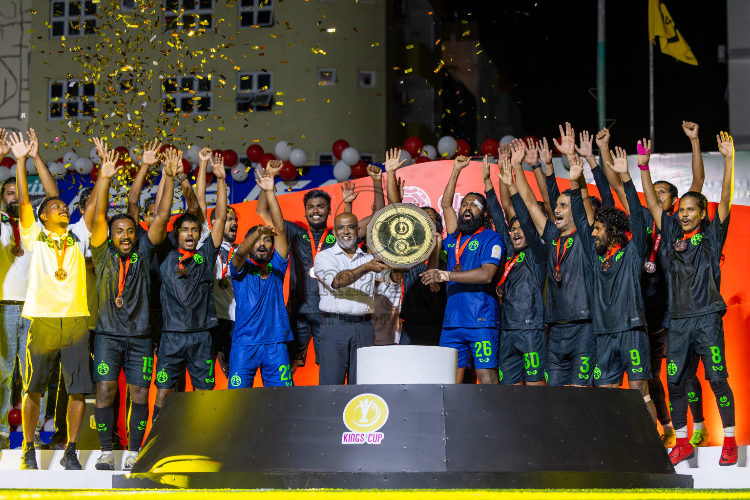 Road Recreation Club vs Club Combination SC Eydhafushi in Kings Cup Final of Club Maldives 2025 was held in Rehendhi Futsal Ground, Hulhumale', Maldives on Tuesday, 9th September 2025. Photos: Ismail Thoriq / images.mv