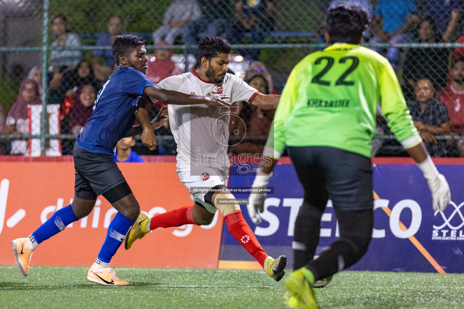 Khaarijee vs Club 220 in Semi Final of Club Maldives Cup 2023 Classic held in Hulhumale, Maldives, on Tuesday, 15th August 2023 Photos: Nausham Waheed, Ismail Thoriq / images.mv