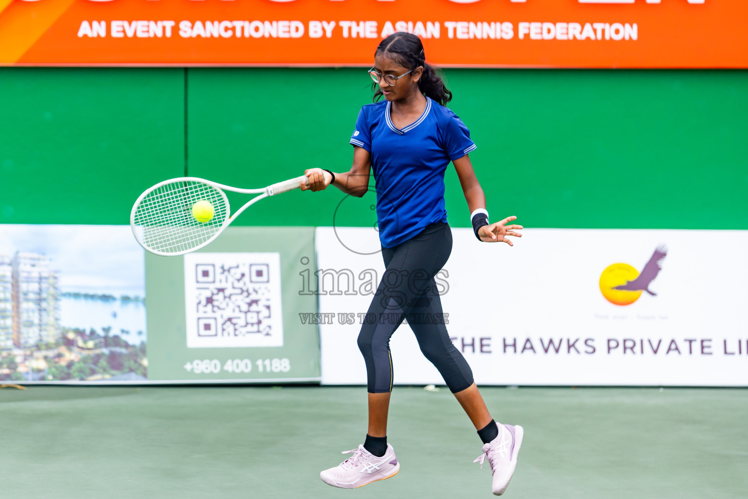 Day 5 of ATF Maldives Junior Open Tennis was held in Male' Tennis Court, Male', Maldives on Monday, 16th December 2024. Photos: Nausham Waheed/ images.mv