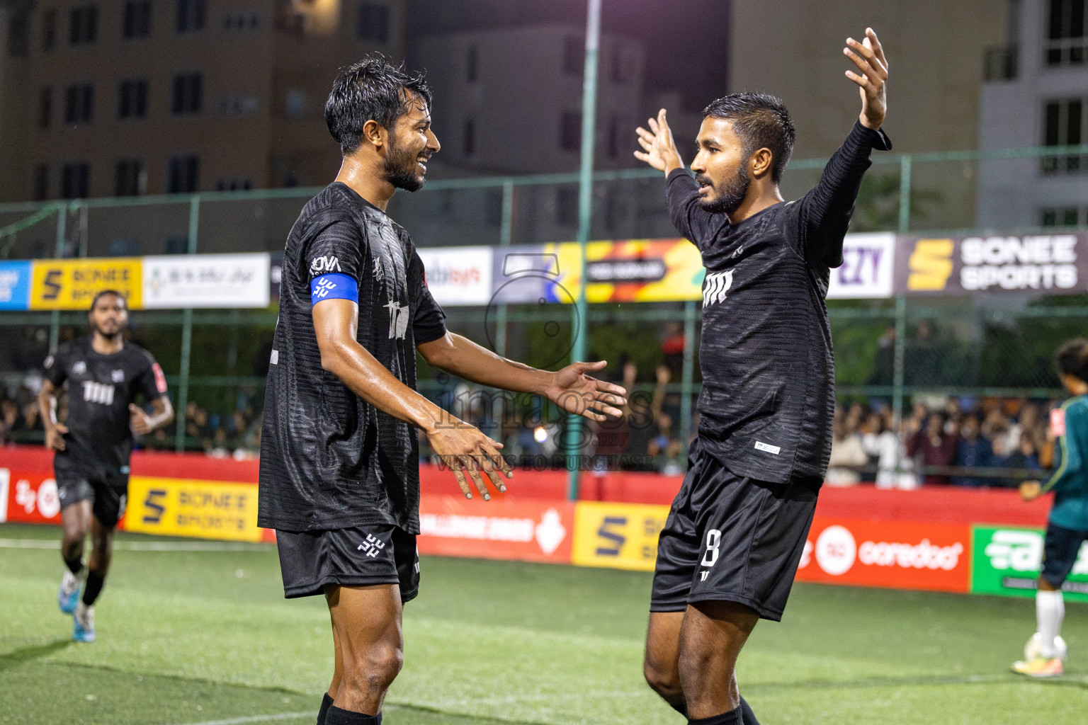 K Gulhi VS K Kaashidhoo on Day 20 of Golden Futsal Challenge 2025 was held on Friday, 24rd January 2025, in Hulhumale', Maldives. 
Photos: Hassan Simah / images.mv