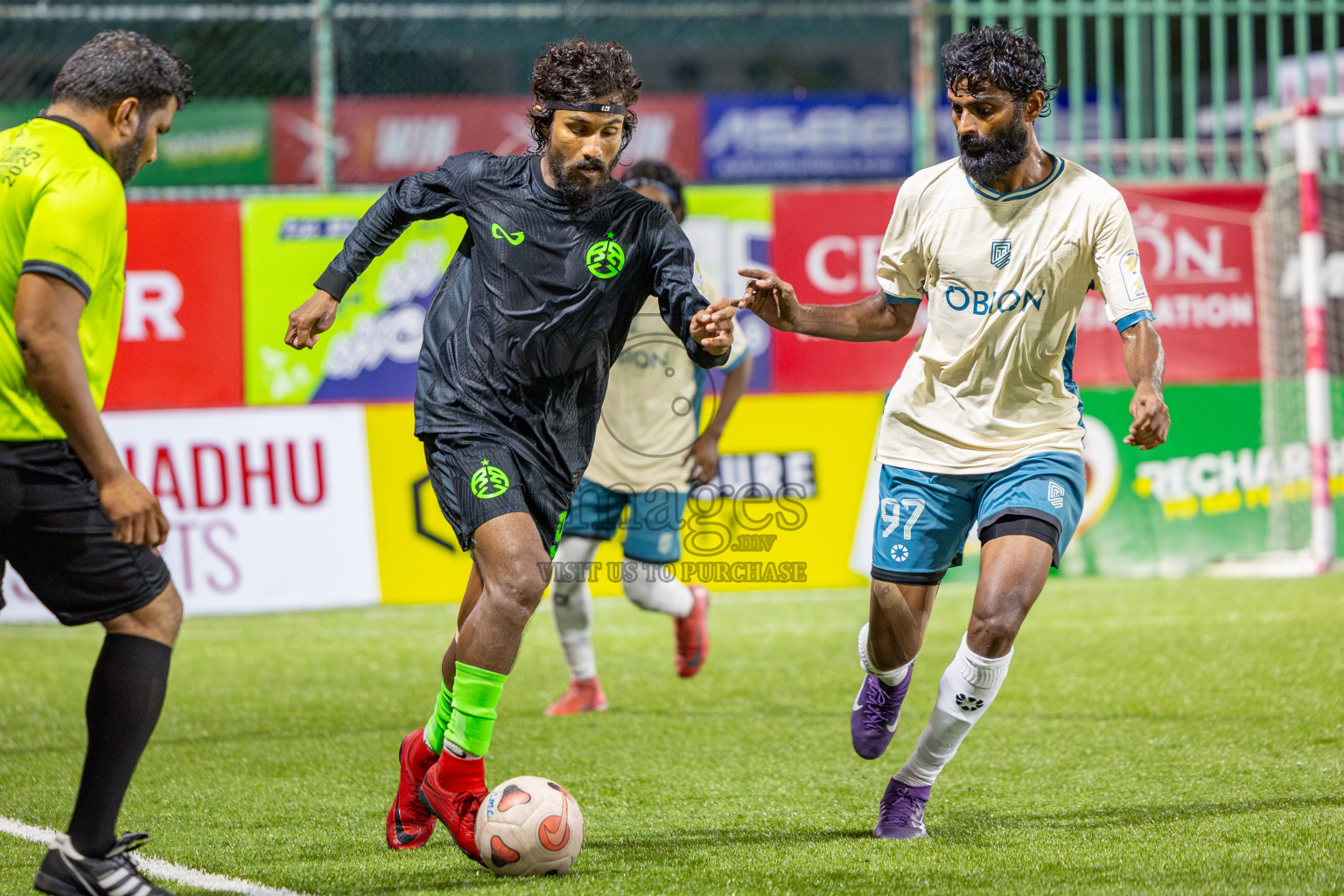 Road Recreation Club vs Team Naivaadhoo in Kings Cup of Club Maldives  2025 was held in Rehendhi Futsal Ground, Hulhumale', Maldives on Saturday, 6th September 2025. Photos: Ismail Thoriq / images.mv