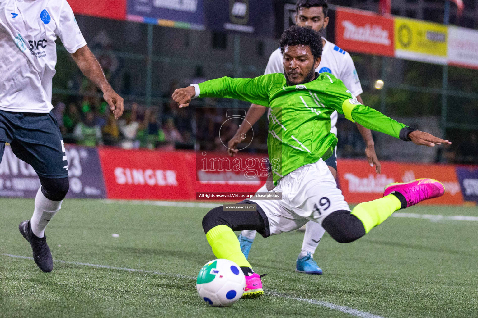 Team DJA vs Trade Club in Club Maldives Cup Classic 2023 held in Hulhumale, Maldives, on Sunday, 06th August 2023
Photos: Ismail Thoriq / images.mv