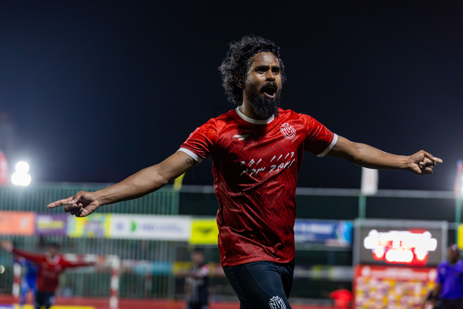 HDh Nolhivaran vs HDh Nolhivaranfaru in Day 18 of Golden Futsal Challenge 2024 was held on Thursday, 1st February 2024, in Hulhumale', Maldives Photos: Nausham Waheed, / images.mv