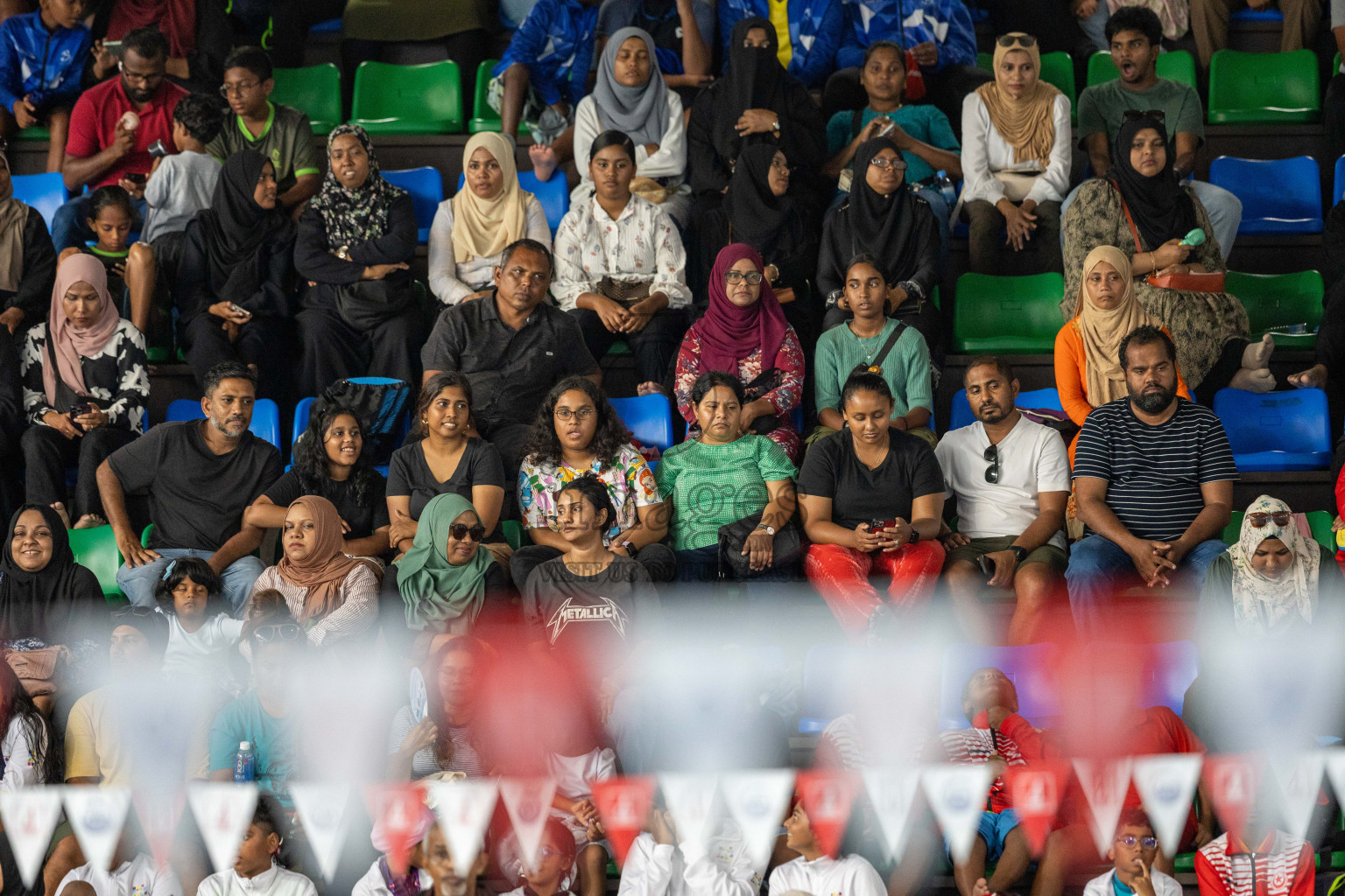 Day 1 of 20th Inter-school Swimming Competition 2024 held in Hulhumale', Maldives on Saturday, 12th October 2024. Photos: Ismail Thoriq / images.mv