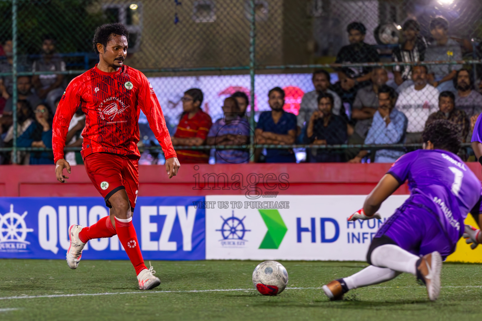 AA Feridhoo vs AA Mathiveri in Day 11 of Golden Futsal Challenge 2024 was held on Thursday, 25th January 2024, in Hulhumale', Maldives
Photos: Ismail Thoriq / images.mv