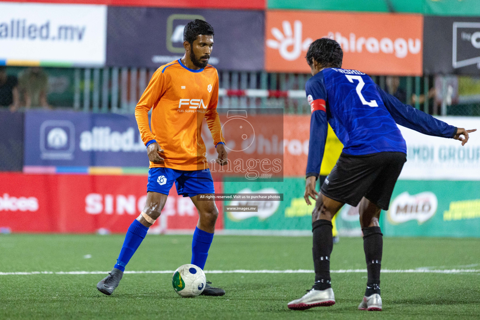 Team Fenaka vs Team FSM in Quarter Final of Club Maldives Cup 2023 held in Hulhumale, Maldives, on Sunday, 13th August 2023 Photos: Nausham Waheed, Ismail Thoriq / images.mv