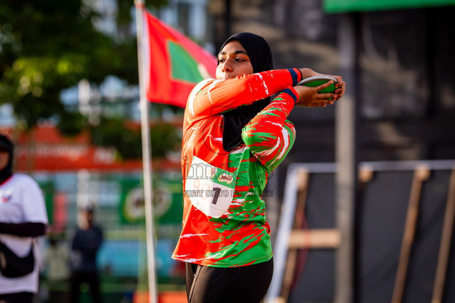 Day 3 of Inter-school Athletics Championship 2025 held in Ekuveni Synthetic Track, Male', Maldives on Wednesday, 08th October 2025. Photos by: Nausham Waheed / Images.mv
