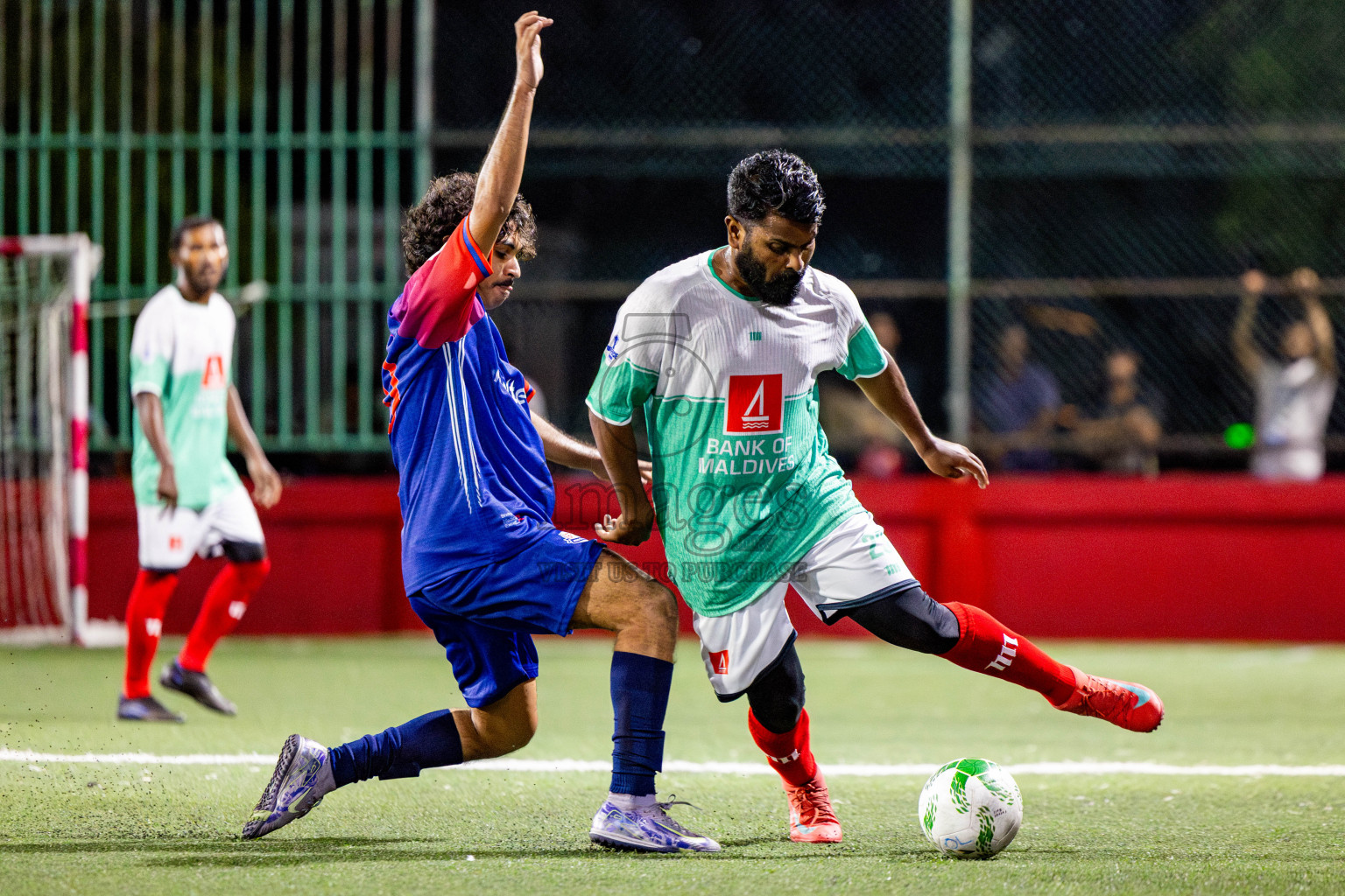 Medtech vs BML in Day 4 of Office League 2025 was held on Friday, 19th April 2025 in Hulhumale', Maldives. Photos: Nausham Waheed / images.mv