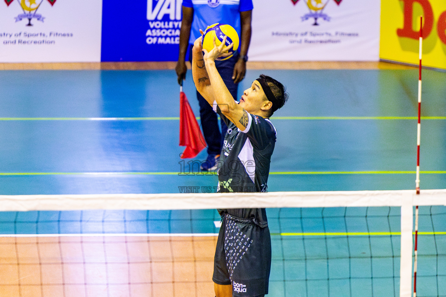 Dhivehi Sifainge Club vs Club HDC in the Final of MILO VAM Cup 2025 held in Male', Maldives on Wednesday, 2nd July 2025 at Social Center Indoor Hall Photos By: Nausham Waheed / images.mv