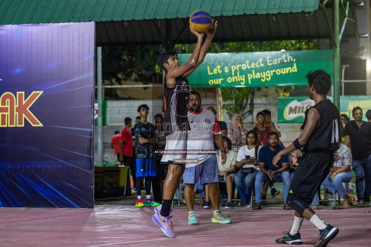 Day 5 of Slamdunk by Sosal on 16th April 2023 held in Male'. Photos: Nausham Waheed / images.mv