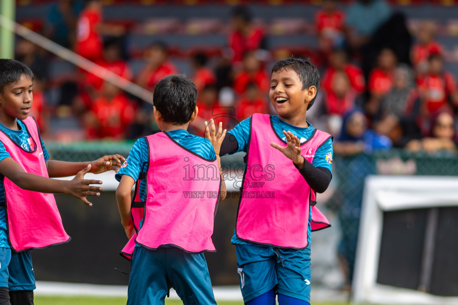 Day 2 of MILO Kids Football Fiesta was held at National Stadium in Male', Maldives on Saturday, 24th February 2024.