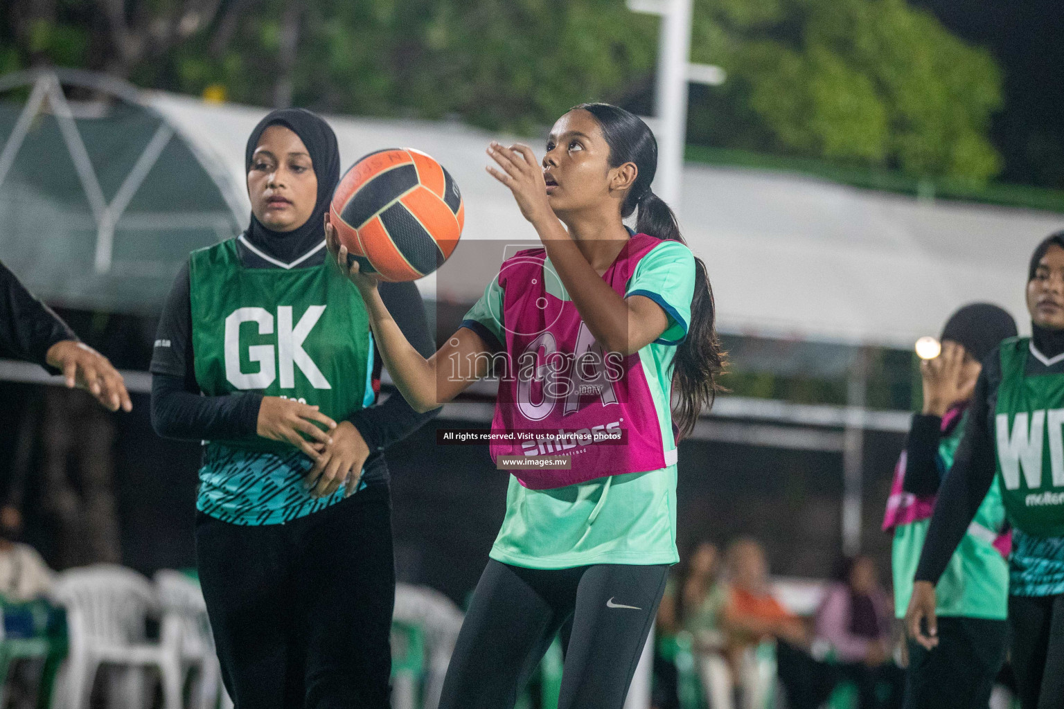 Day 4 of 20th Milo National Netball Tournament 2023, held in Synthetic Netball Court, Male', Maldives on 2nd  June 2023 Photos: Nausham Waheed/ Images.mv