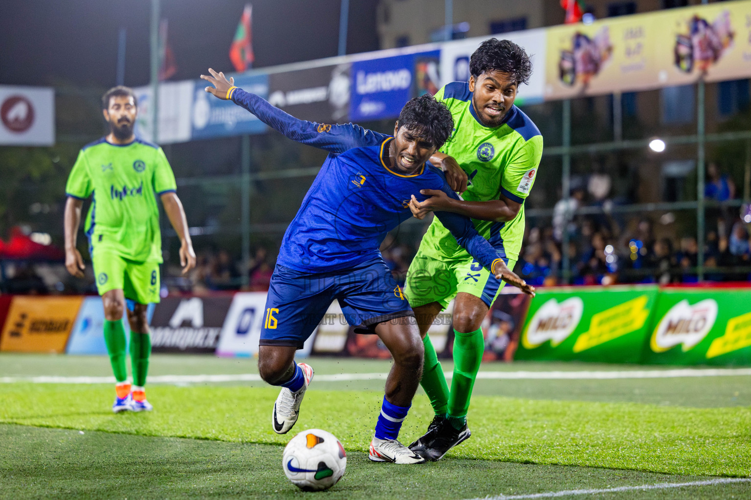 Customs rc vs Club Immigration in Club Maldives Cup 2024 held in Rehendi Futsal Ground, Hulhumale', Maldives on Wednesday, 2nd October 2024. Photos: Nausham Waheed / images.mv