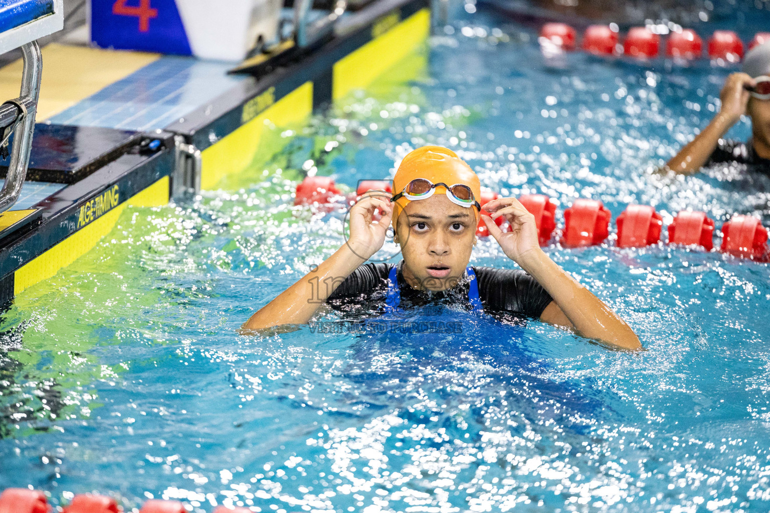 Day 7 of National Swimming Competition 2024 held in Hulhumale', Maldives on Thursday, 19th December 2024.
Photos: Ismail Thoriq / images.mv