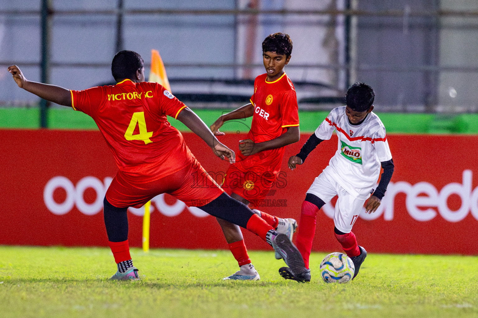 Under 12 Victory vs TC on day 3 of Dhivehi Youth League 2024 held at Henveiru Stadium on Saturday, 23rd November 2024. Photos: Nausham Waheed/ Images.mv