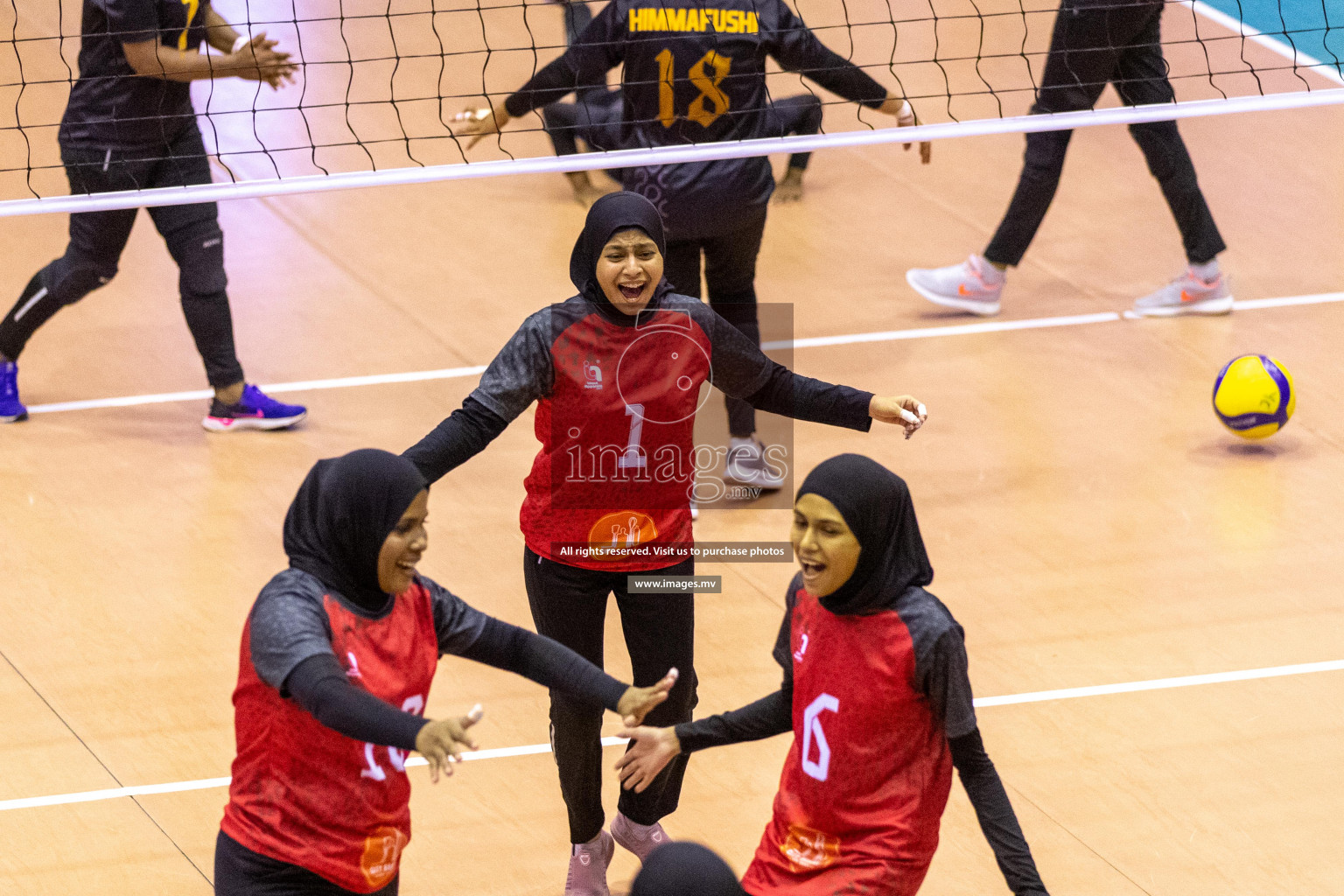 Volleyball Association Cup 2022-Women's Division-Match Day 4 was held in Male', Maldives on Friday, 27th May 2022 at Social Center Indoor Hall. Photos By: Ismail Thoriq/images.mv