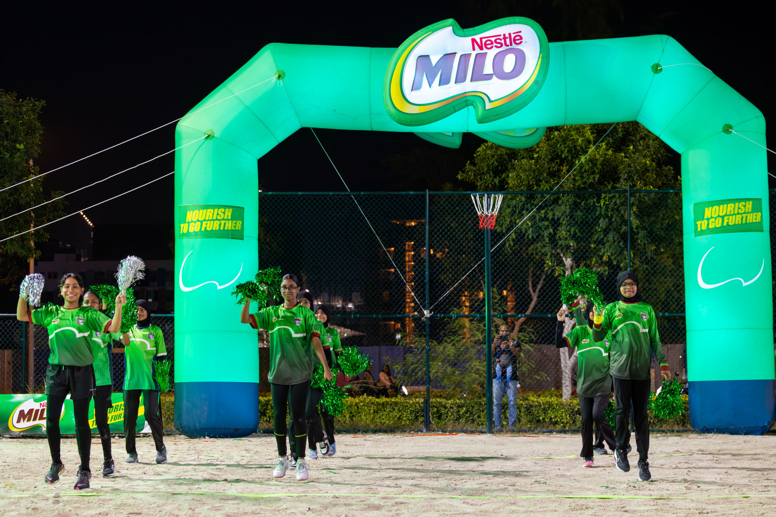 Finals of Milo Ramadan Half Court Netball Challenge on 25th March 2024, held in Central Park, Hulhumale, Male', Maldives
Photos: Ismail Thoriq / imagesmv