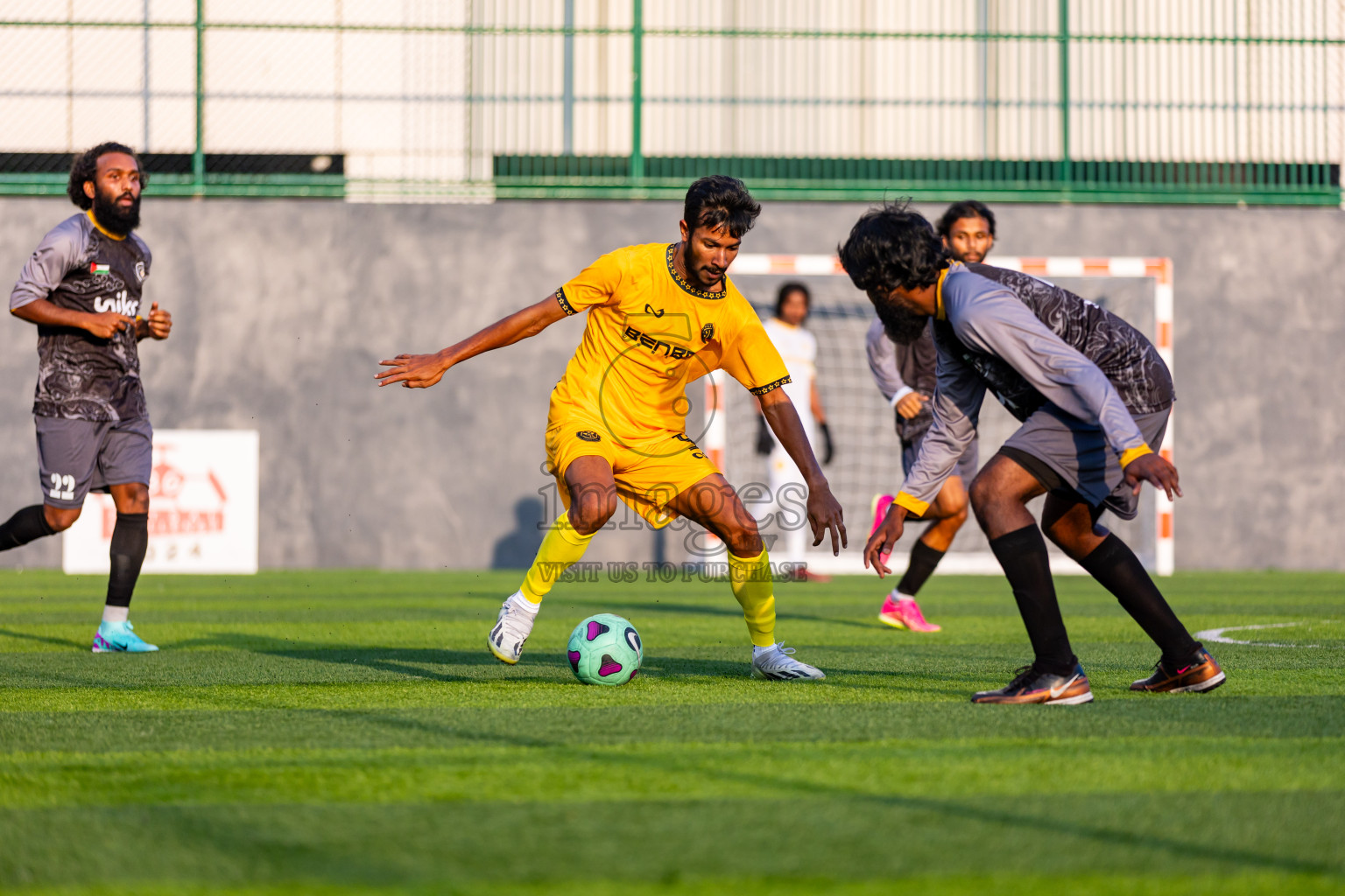 Bretheren SC vs Fasthari SC in Day 6 of BG Futsal Challenge 2024 was held on Sunday, 17th March 2024, in Male', Maldives Photos: Nausham Waheed / images.mv