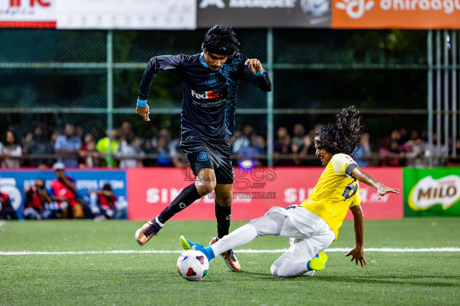 RRC vs Club TTS in Round of 16 of Club Maldives Cup 2024 held in Rehendi Futsal Ground, Hulhumale', Maldives on Tuesday, 8th October 2024. Photos: Nausham Waheed / images.mv