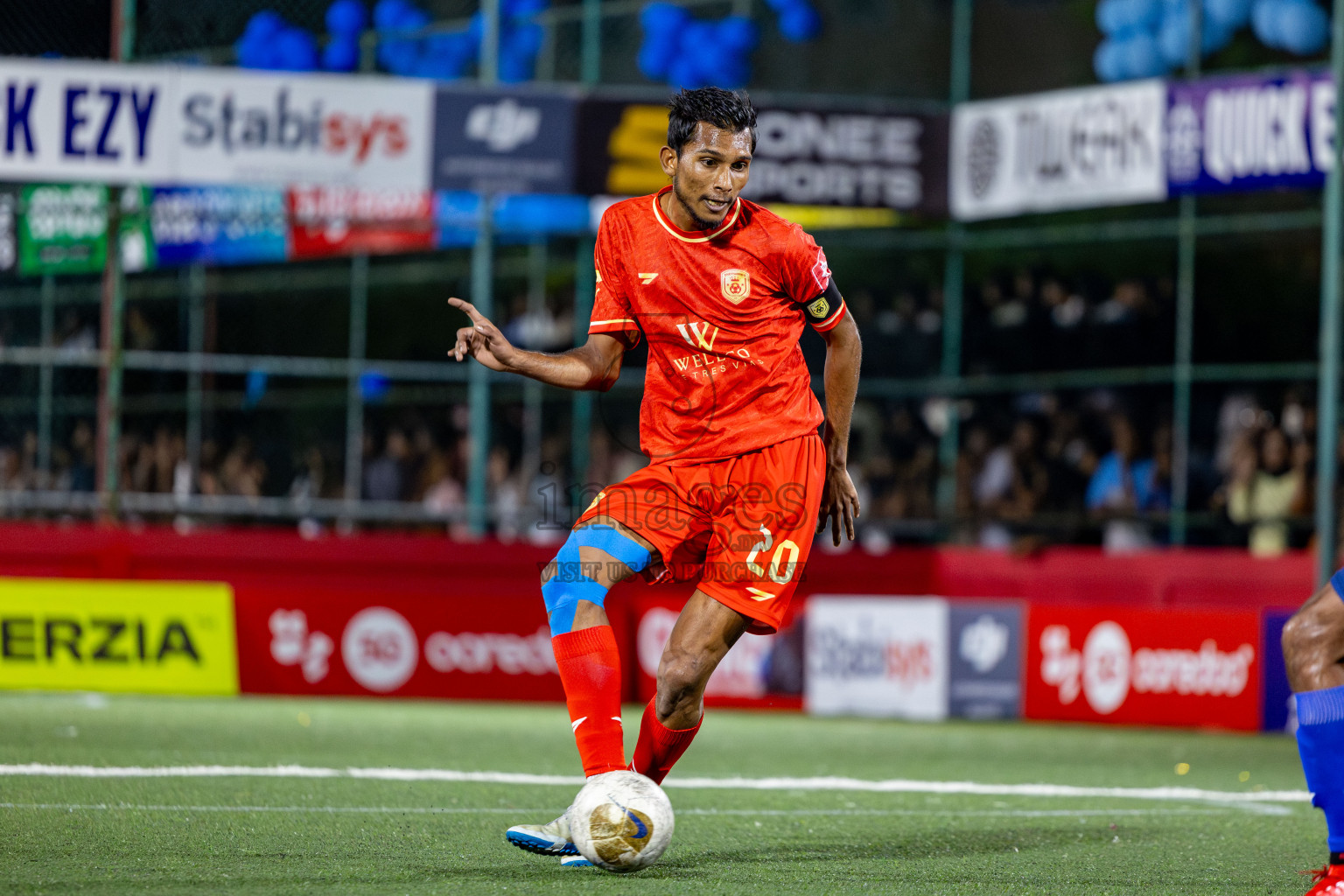 GA Villingili vs GA Dhevvadhoo in Zone round Day 28 of Golden Futsal Challenge 2025 was held on Saturday , 1st February 2025, in Hulhumale', Maldives. Photos: Nausham Waheed / images.mv