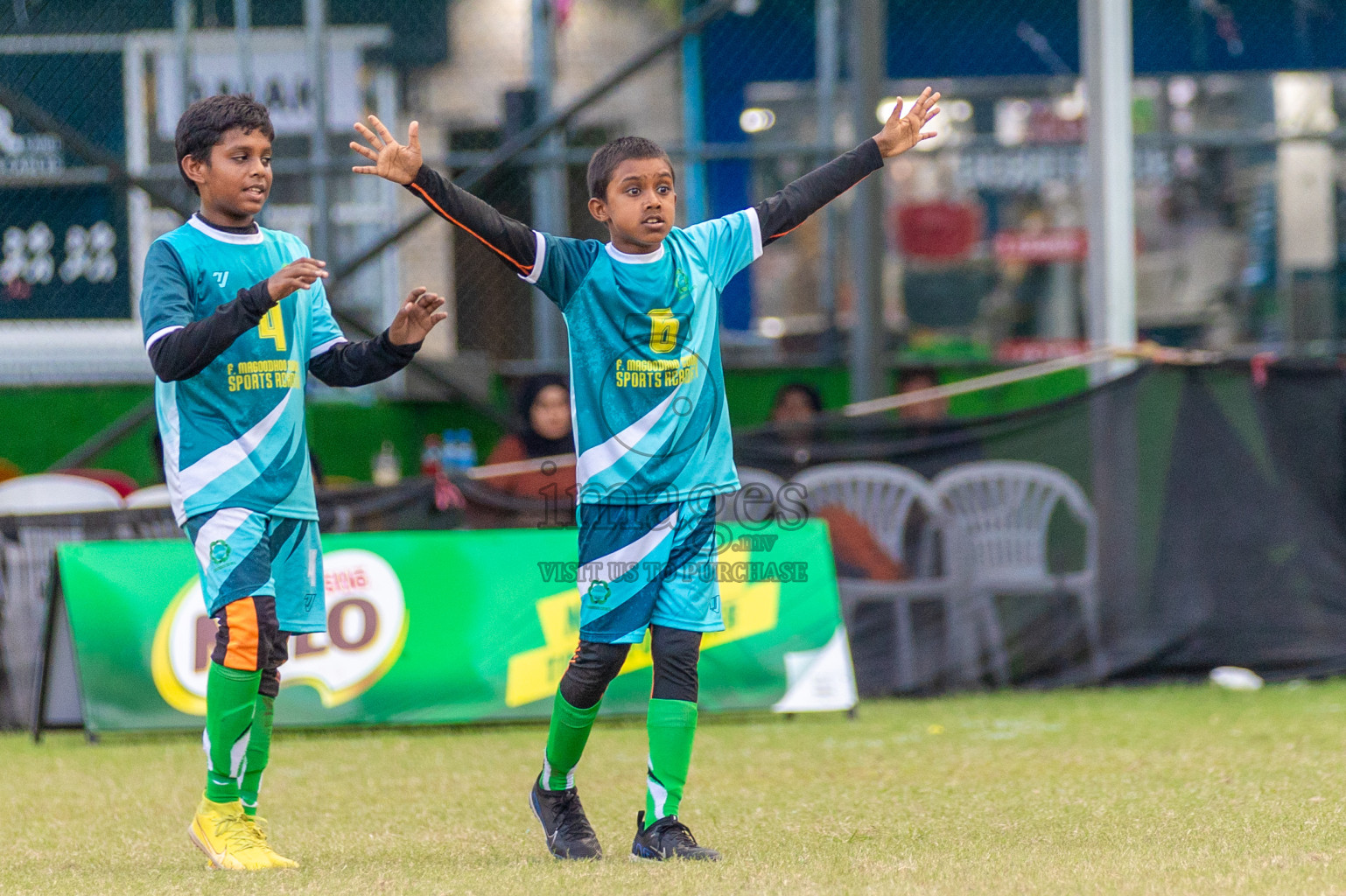 Day 2  of MILO Academy Championship 2024 - U12 was held at Henveiru Grounds in Male', Maldives on Thursday, 5th July 2024. Photos: Shuu Abdul Sattar / images.mv