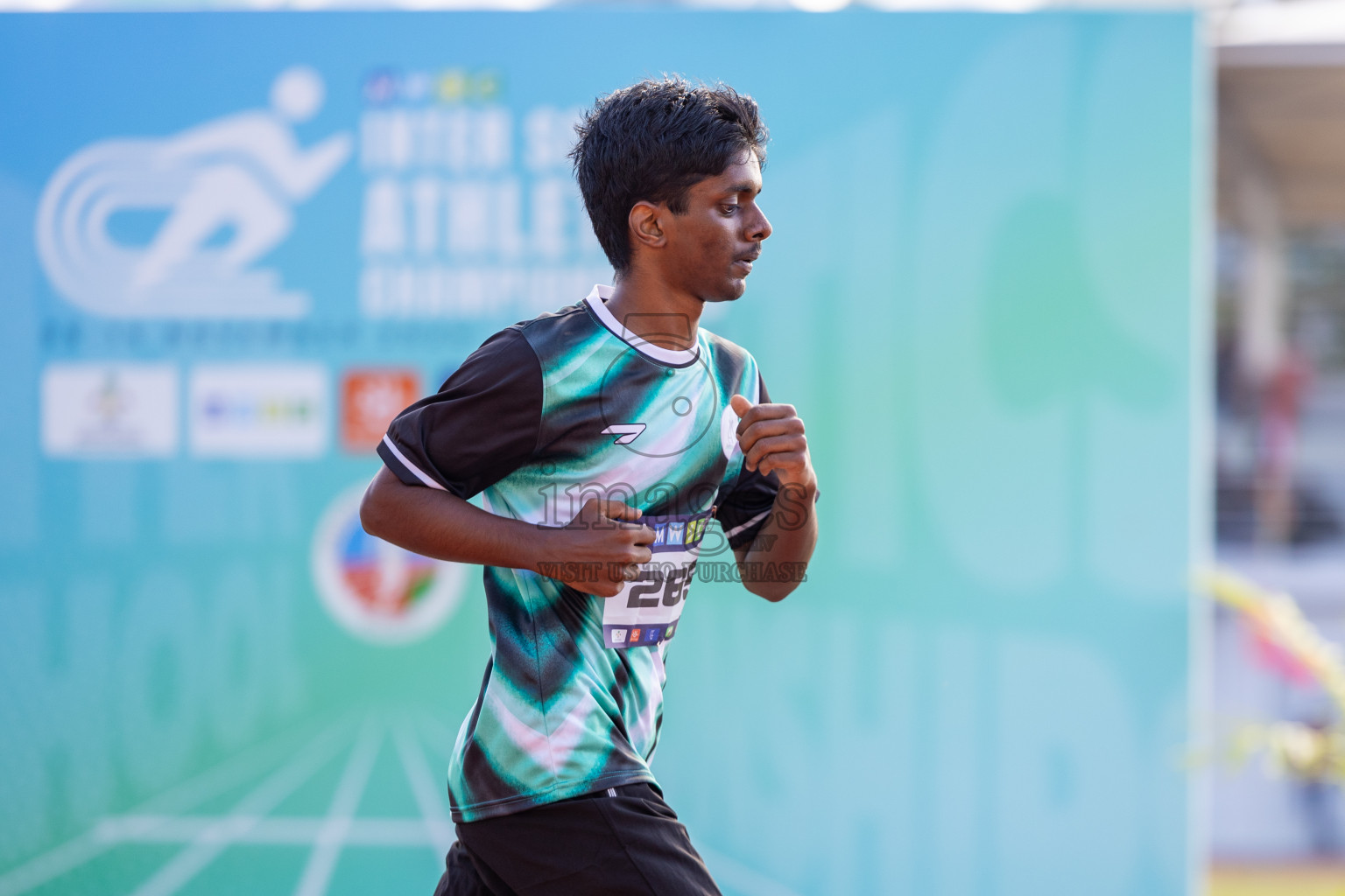 Day 6 of MWSC Interschool Athletics Championships 2024 held in Hulhumale Running Track, Hulhumale, Maldives on Thursday, 14th November 2024. Photos by: Ismail Thoriq / Images.mv