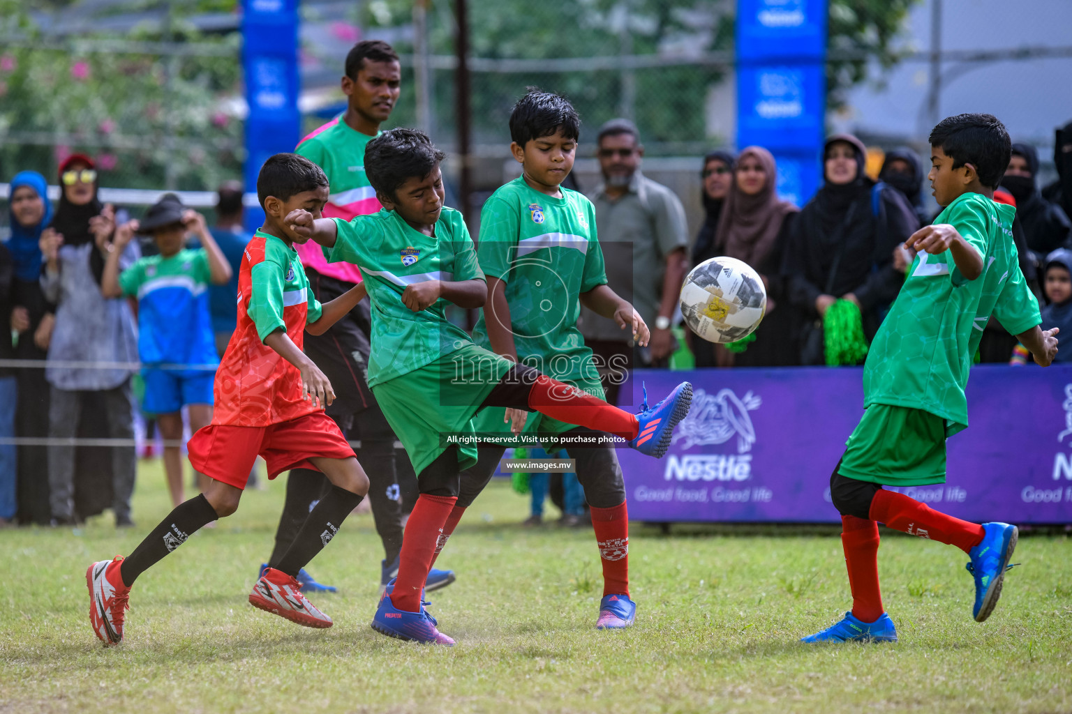 Day 3 of Milo Kids Football Fiesta 2022 was held in Male', Maldives on 21st October 2022. Photos: Nausham Waheed/ images.mv