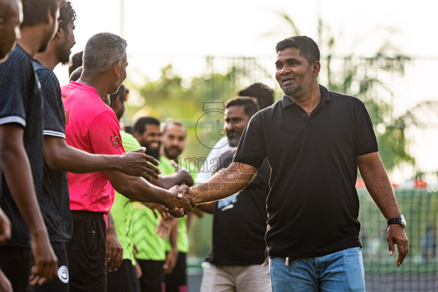 JJ Sports Clubvs Fasgandu SC in Day 1 of BG Futsal Challenge 2024 was held on Thursday, 12th March 2024, in Male', Maldives Photos: Nausham Waheed / images.mv