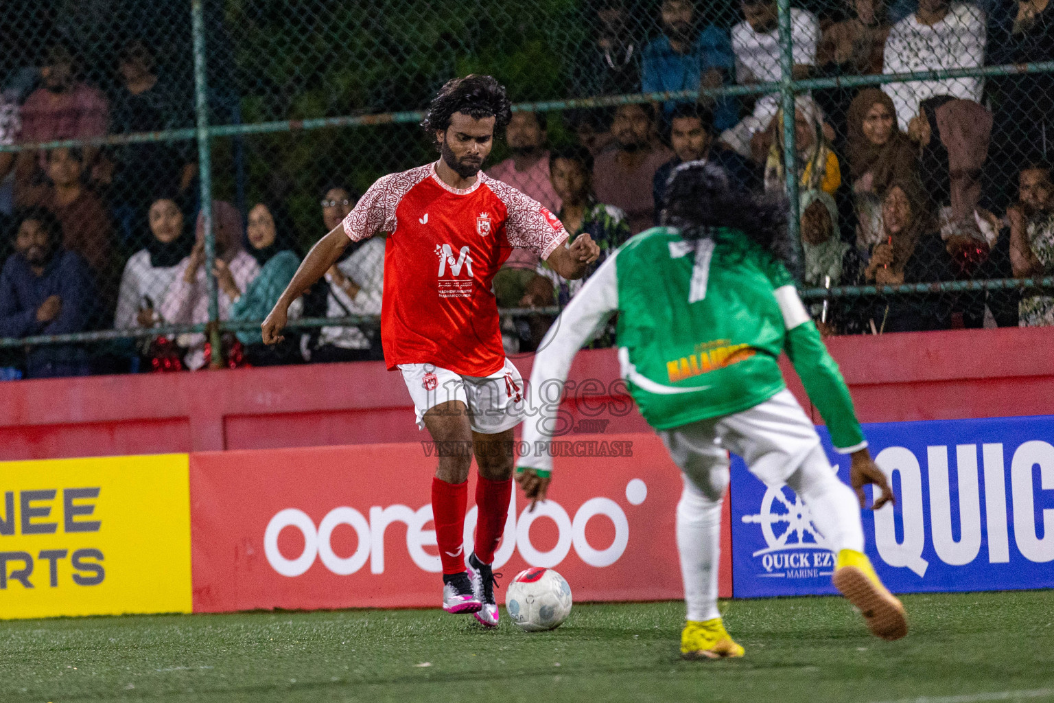 L Maavah vs L Kalaidhoo in Day 3 of Golden Futsal Challenge 2024 was held on Wednesday, 17th January 2024, in Hulhumale', Maldives
Photos: Ismail Thoriq / images.mv